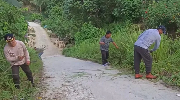 Wabup Nisel Gotongroyong Bersama Warga Onolalu