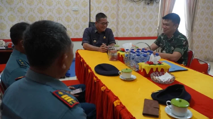 Bupati Nias Selatan Perkuat Sinergitas Bersama Danlanal