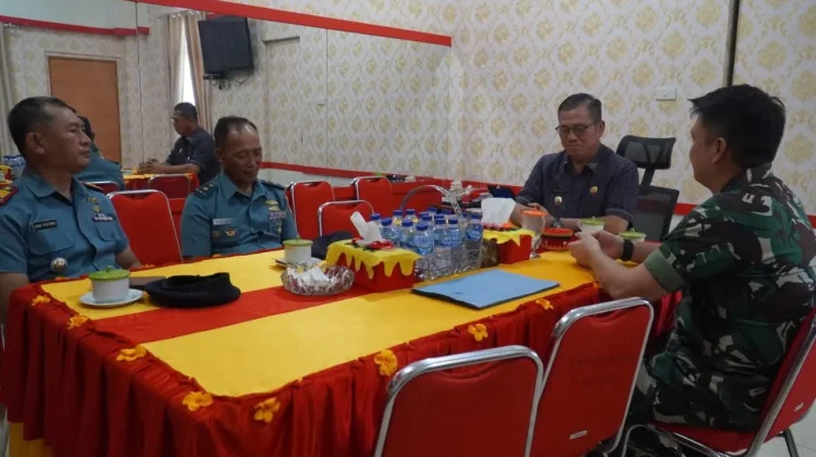 Bupati Nias Selatan Perkuat Sinergitas Bersama Danlanal