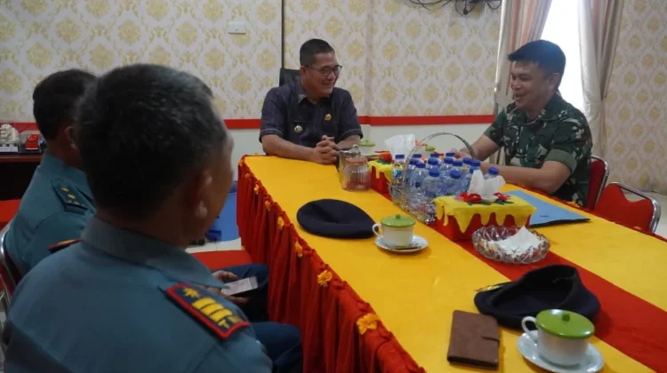 Bupati Nias Selatan Perkuat Sinergitas Bersama Danlanal