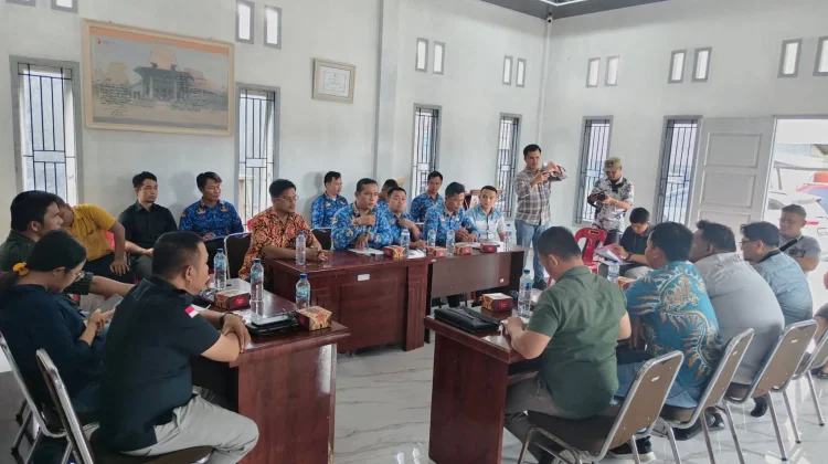 KPU Nias Selatan Koordinasi Pemutakhiran Data ke Bawaslu