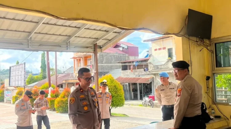 Wakapolres Nias Selatan Pimpin Pengecekan Ruang Pelayanan Publik