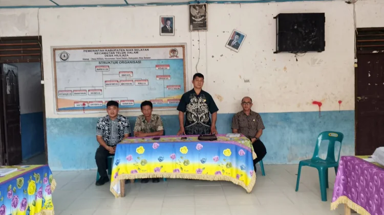 Kawal Akuntabilitas, Camat Telukdalam Monev Dana Desa