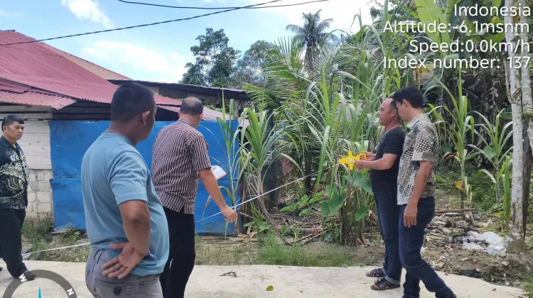 Kawal Akuntabilitas, Camat Telukdalam Monev Dana Desa