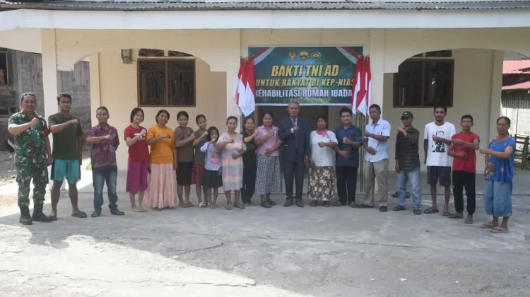 Satgas Karya Bakti TNI Rampungkan Tiga Jembatan di Nias Selatan
