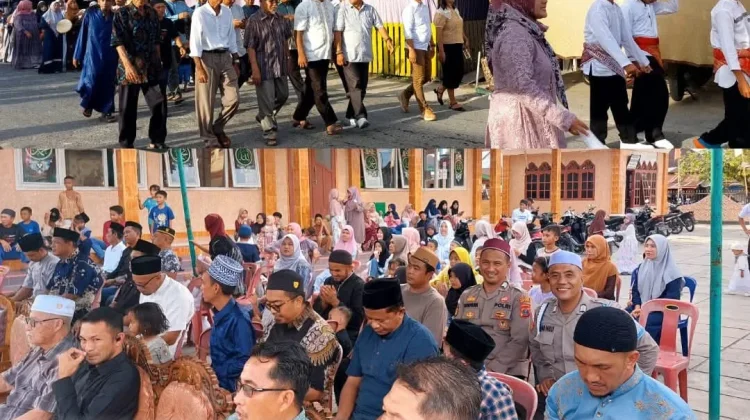 Sambut Muharram Polsek Pulau Batu Amankan Pawai