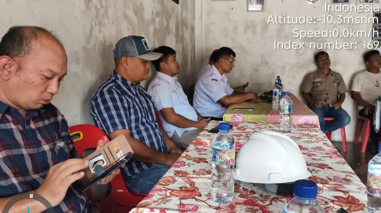 Kawal Akuntabilitas, Camat Telukdalam Monev Desa