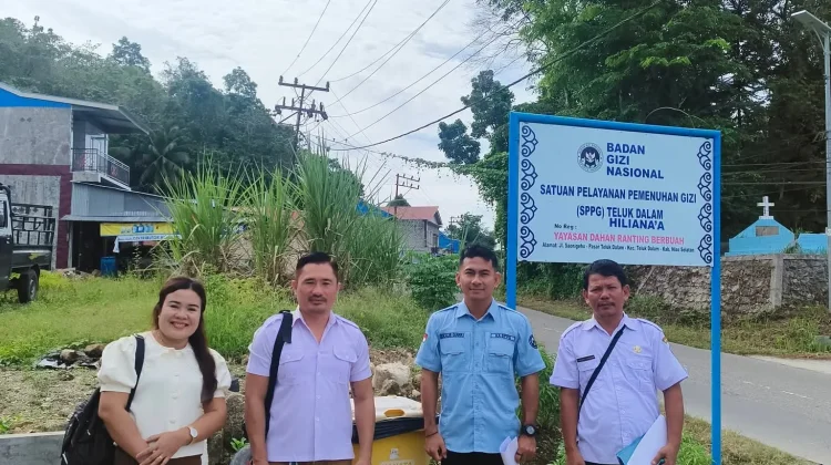 Dinas Lingkungan Hidup Nias Selatan Monitoring Limbah SPPG