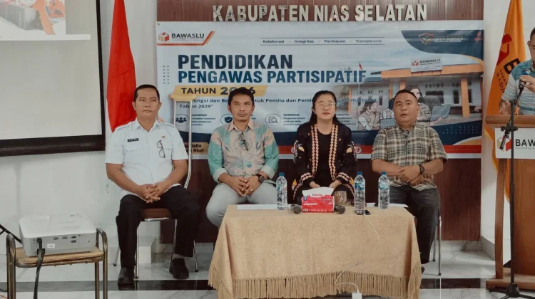 Bawaslu Nias Selatan Gelar Pendidikan Pengawas Partisipatif