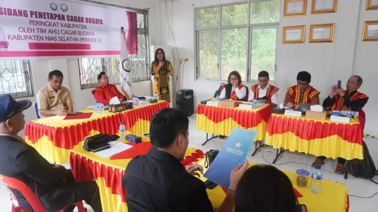 Wabup Yusuf Nache Terima Sebelas Rekomendasi Cagar Budaya