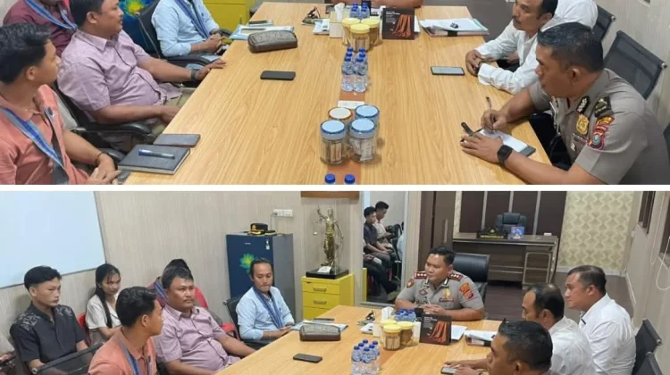 Kapolres Nias Selatan Terima Audiensi Pengurus GMKI