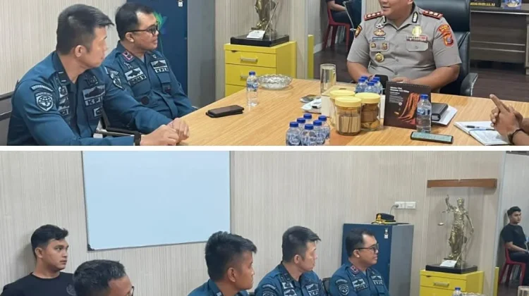 Kapolres Nias Selatan Terima Kunjungan Silaturahmi KPLP