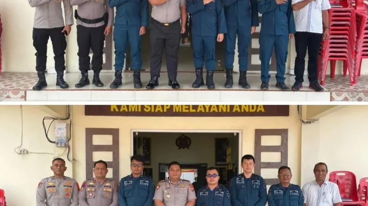 Kapolres Nias Selatan Terima Kunjungan Silaturahmi KPLP