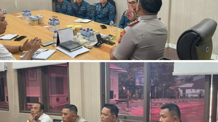 Kapolres Nias Selatan Terima Kunjungan Silaturahmi KPLP