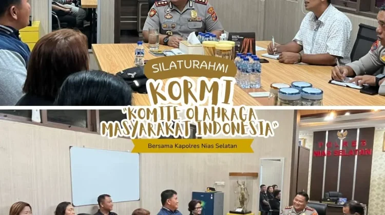 Kapolres Nias Selatan Terima Audiensi Pengurus KORMI
