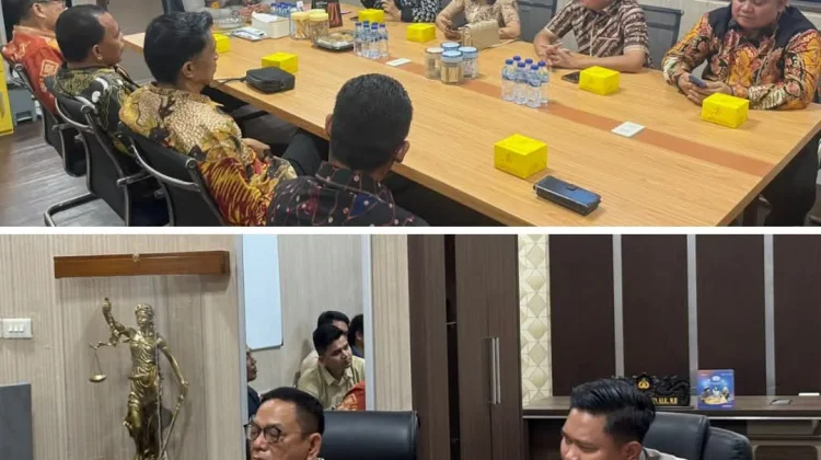 Polres Nias Selatan Sambut Kunjungan Kerja DPRD