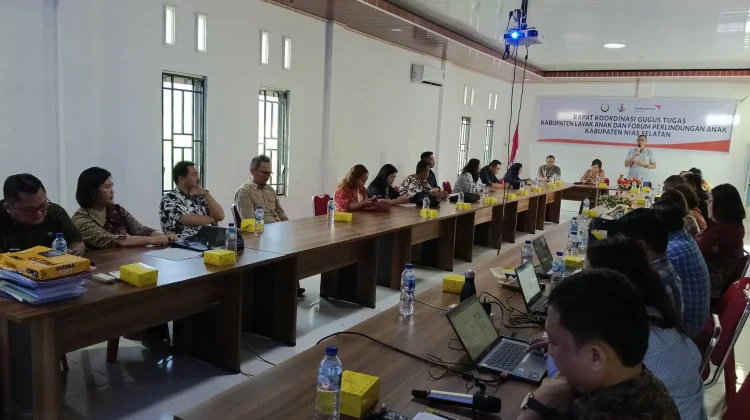 Plt. Kasi Bimas Islam Hadiri Rakor KLA Nias Selatan