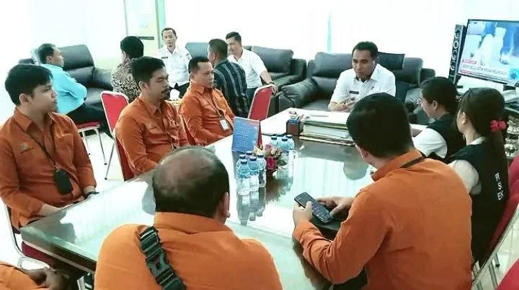 Wabup Yusuf Nache Terima Petugas Sensus Ekonomi