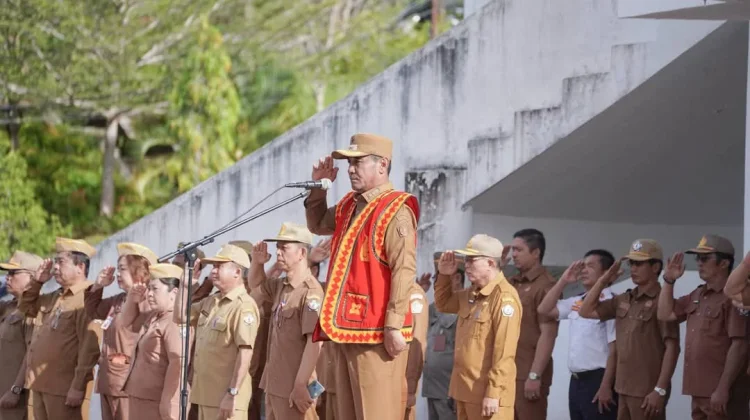 Wabup Nisel Pimpin Upacara Harganas Ke-33 Tahun 2026