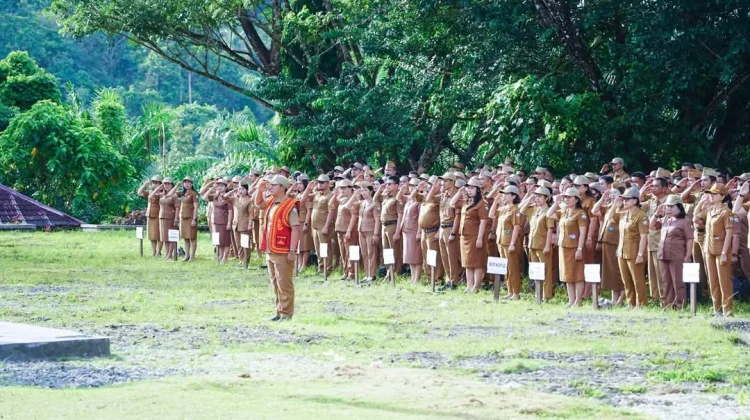 Wabup Nisel Pimpin Upacara Harganas Ke-33 Tahun 2026