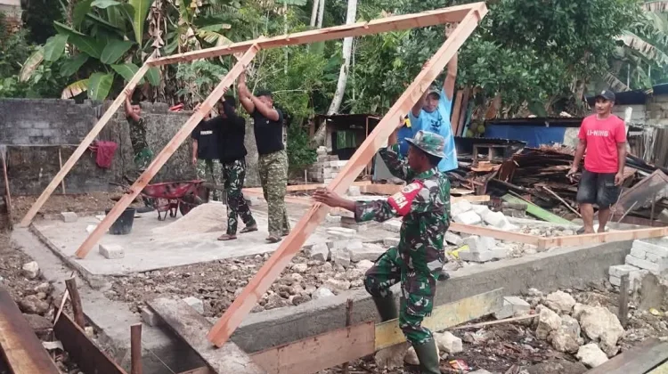 Pembangunan RTLH untuk Ameria Zamili selesai Dilaksanakan