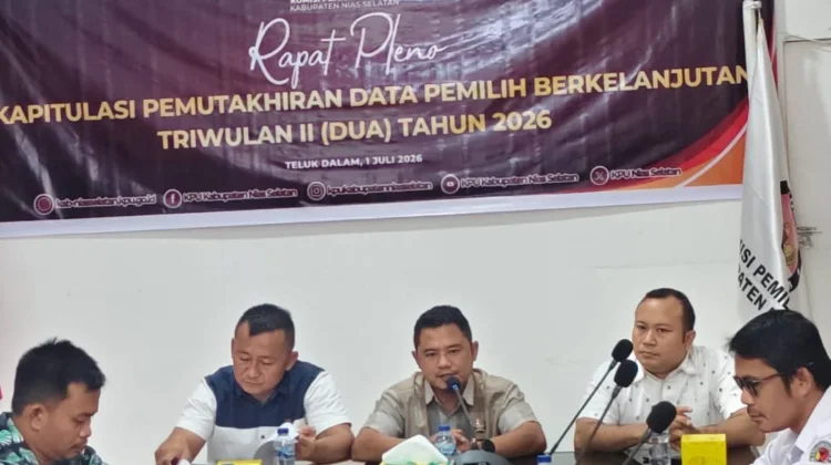 Bawaslu Pastikan Pleno PDPB Nias Selatan Sesuai Aturan