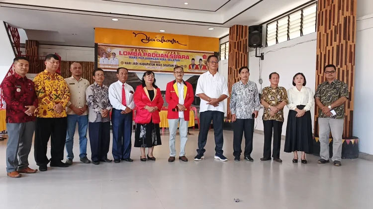 Kecamatan Fanayama Juara Pertama Zona I di Lomba Mars Perjuangan Nisel