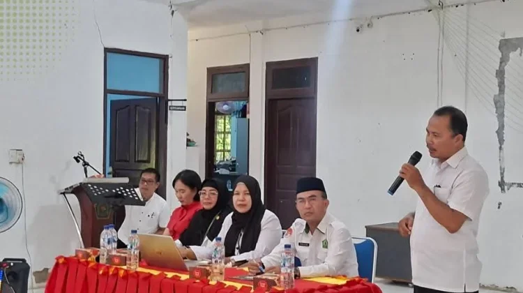 Kemenag Nisel Gelar Pembinaan dan Evaluasi Penyuluh Agama Katolik