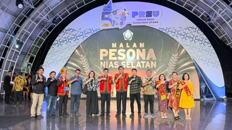 Pagelaran Malam Pesona Nias Selatan Tahun 2026 di PRSU Berlangsung Meriah