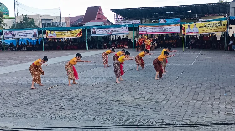 Lomba Tari Kreasi Peringati Hari Jadi Kabupaten Nias Selatan ke -23 Tahun 2026