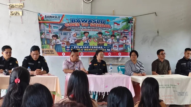 Bawaslu Nias Selatan Gelar Sosialisasi Pengawasan Pemilu Pelajar