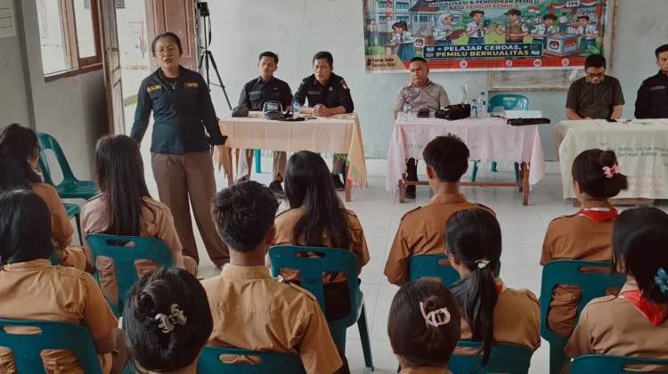 Bawaslu Nias Selatan Gelar Sosialisasi Pengawasan Pemilu Pelajar