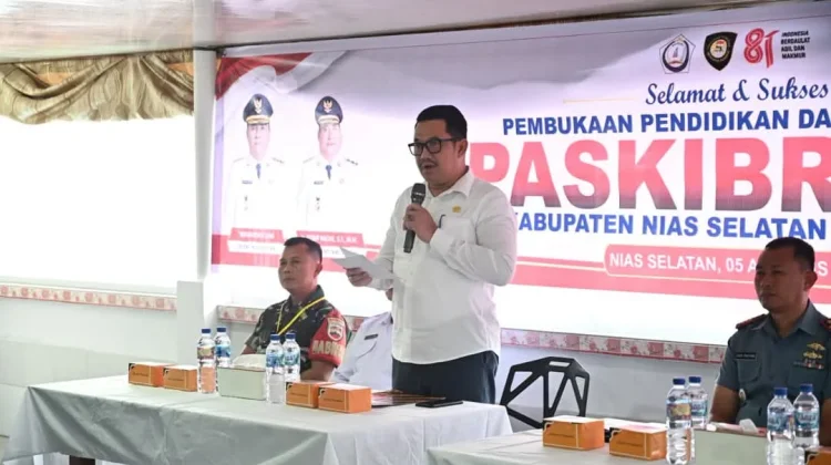 Pusdiklat Paskibraka Nias Selatan 2026 Resmi Dibuka