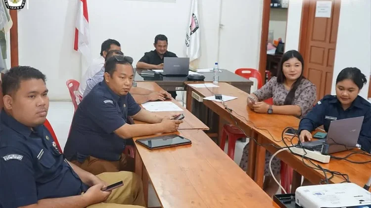 KPU Nisel Ikuti Monev Keterbukaan Informasi Publik (KIP) Sumut