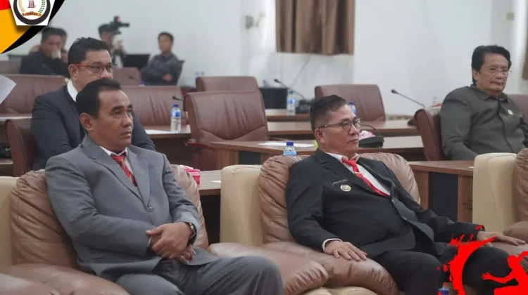 Rapat Paripurna DPRD Nisel untuk Mendengarkan Pidato Presiden jelang HUT KEMRI