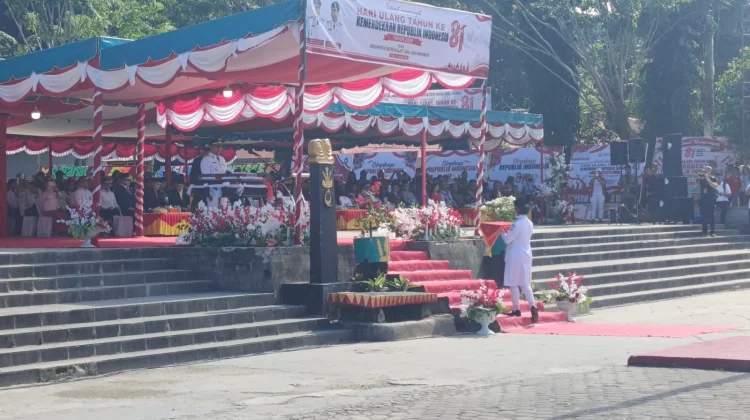 Upacara HUT KEMRI ke-81 di Kabupaten Nias Selatan