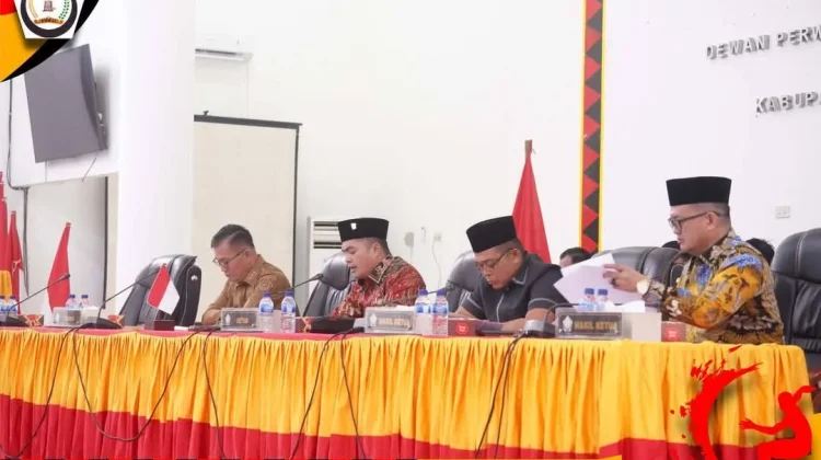 DPRD Nisel Gelar Rapat Paripurna Penetapan KUPA-PPAS PAPBD 2026