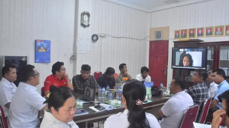 Raker Pembangunan Lisdes antara Pemkab Nisel dan PLN ULP Telda
