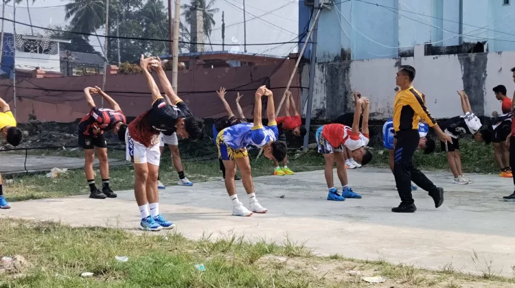 Suasana Seleksi Atlet Voli Nisel Tahap II menuju Porprovsu 2026