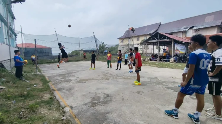Suasana Seleksi Atlet Voli Nisel Tahap II menuju Porprovsu 2026