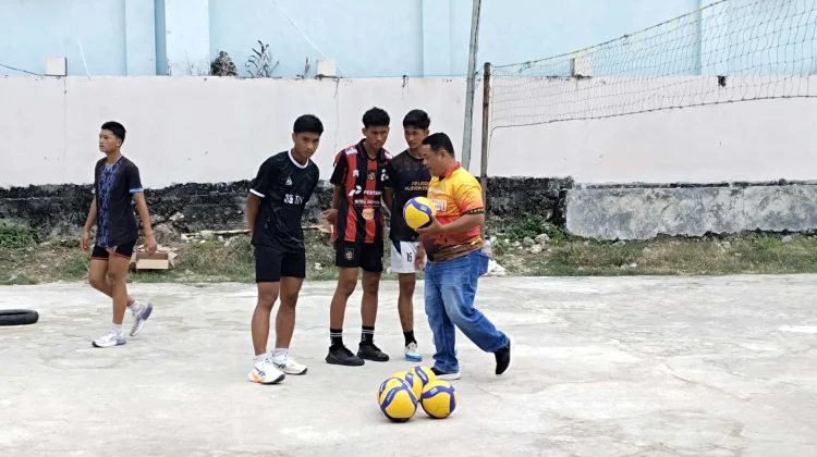 Suasana Seleksi Atlet Voli Nisel Tahap II menuju Porprovsu 2026