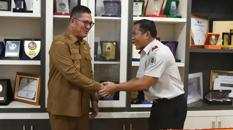 Bupati Nisel Terima Kunjungan Kalapas Telda Rikie Umbaran