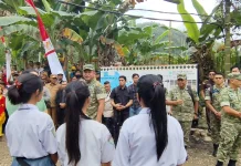 Antusiasme Peresmian Jembatan Bailey di Sifalago Gomo
