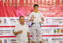Bangganya Karateka Nisel Raih Juara di Piala Kadispora Sumut