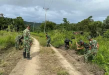 Karya Bakti TNI di Nisel Lanjut di Dua Lokasi Lainnya