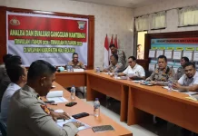 Wakapolres Nias Selatan Evaluasi Situasi Kamtibmas Triwulan Pertama