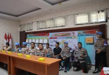 Divpropam Polri Periksa Senjata Api di Polres Nias Selatan