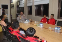 Kapolres Nias Selatan Apresiasi Enam Juara Karate Sumut