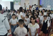 Acara Paskah Sekolah Minggu Gereja BNKP Jemaat Yohanes Telukdalam