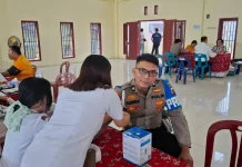 Polda Sumut Gelar Pemeriksaan Kesehatan Personel Polres Nisel